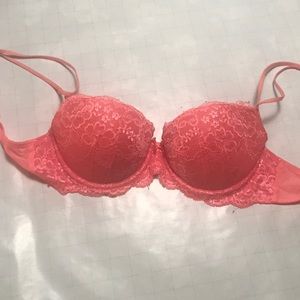 Coral bra from Candies